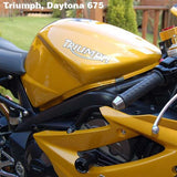 Triumph Daytona 675 2011 2012, D675R 2011-2012 & STREET TRIPLE R 2011-2016 Engine Cover Set UK SPECGB Racing